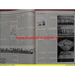 Illustrierte Monatsschrift Wiener Küche 7. Jg, Nr. 74, Dezember 1936