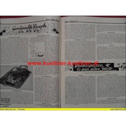 Illustrierte Monatsschrift Wiener Küche 7. Jg, Nr. 75, Jänner 1937