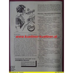 Illustrierte Monatsschrift Wiener Küche 7. Jg, Nr. 77, März 1937