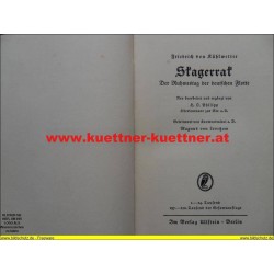 Skagerrak - Der Ruhmestag der deutschen Flotte - F. v. Kühlwetter (1933)