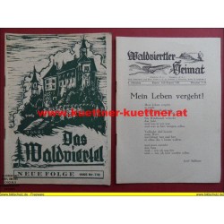 Das Waldviertel 4. Jahrg. / Nov.-Dez. 1955 / Folge 11 und 12 mit Waldviertler Heimat