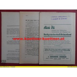 Das Waldviertel 6. Jahrg. / Mai-Juni 1957 / Folge 5-6 mit Waldviertler Heimat u. Heimatland