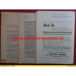 Das Waldviertel 7. Jahrg. / März-April 1958 / Folge 3-4 mit Waldviertler Heimat u. Heimatland