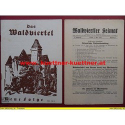 Das Waldviertel 1. Jahrg. / Mai 1952 / Nr. 5 mit Waldviertler Heimat