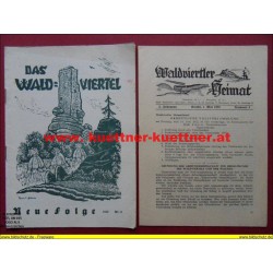 Das Waldviertel 2. Jahrg. / Mai 1953 / Nr. 5 mit Waldviertler Heimat