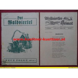 Waldviertel 3. Jahrg. / 1. Jänner 1954 / Nr. 1 mit Waldviertler Heimat