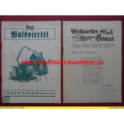 Das Waldviertel 3. Jahrg. / Nov. - Dez. 1954 / Folge 11-12 mit Waldviertler Heimat