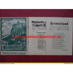 Das Waldviertel 5. Jahrg. / Mai-Juni 1956 / Nr. 5-6 mit Waldviertler Heimat u. Heimatland