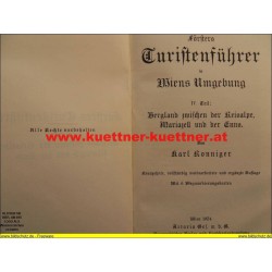 Förster´s Führer Bergland zwischen Traisen und Enns (1924)