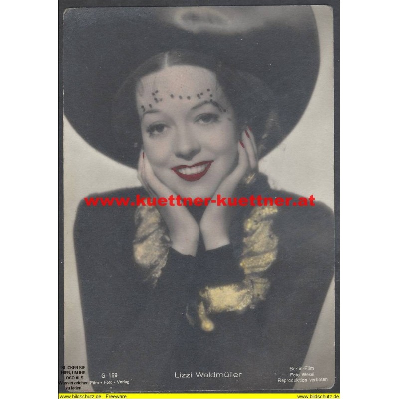 AK - Schauspielerin Lizzi Waldmüller (1904-1945) AK - Schauspielerin Lizzi Waldmüller (1904-1945)