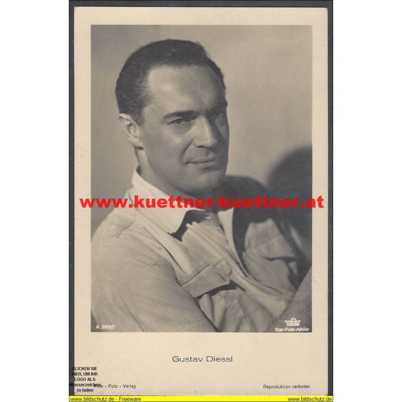 AK - Schauspieler Gustav Diessl (1899-1948) AK - Schauspieler Gustav Diessl (1899-1948)