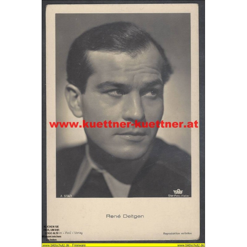AK - Schauspieler Rene Deltgen (1909-1979) AK - Schauspieler Rene Deltgen (1909-1979)