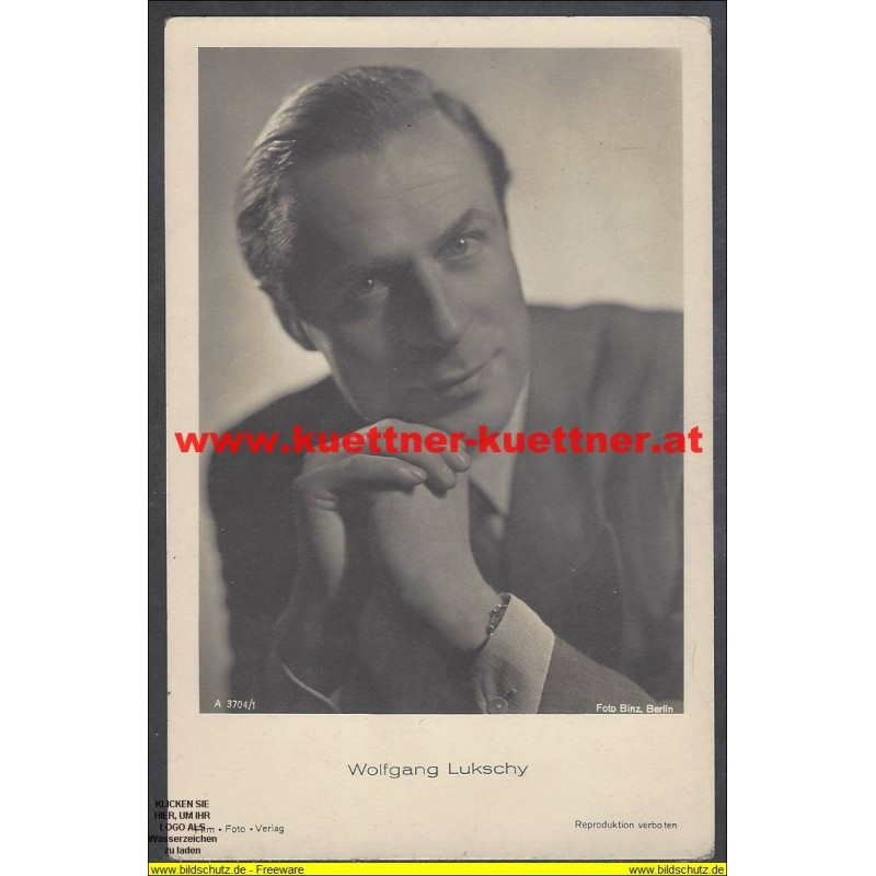 AK - Schauspieler Wolfgang Lukschy (1905-1983)