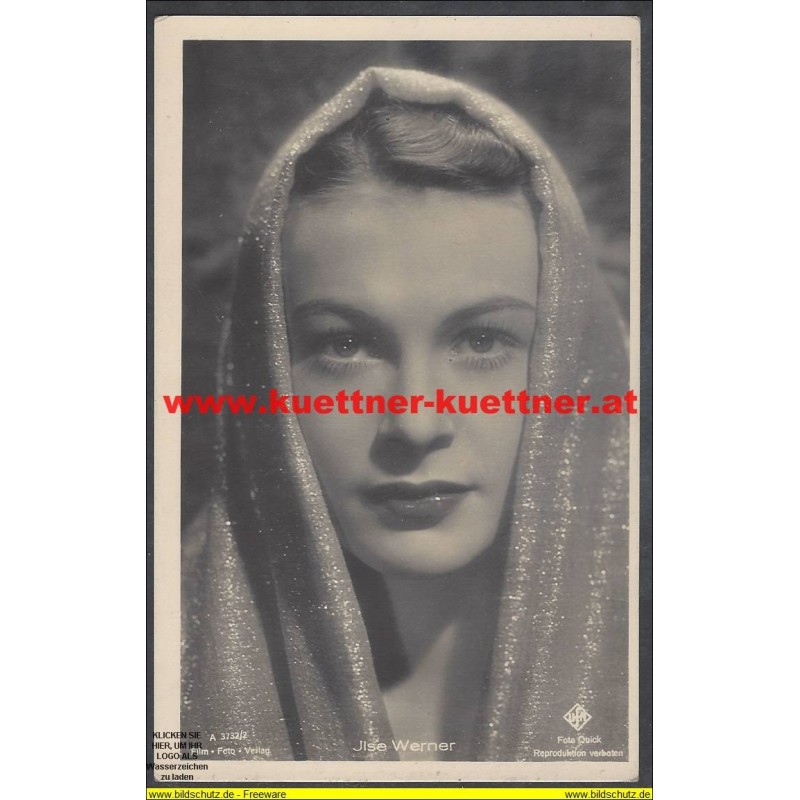 AK - Schauspielerin Ilse Werner (1921-2005)