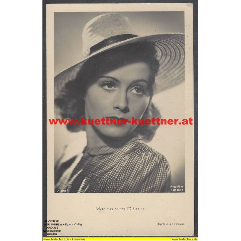 AK - Schauspielerin Marina von Ditmar (1914-2014)