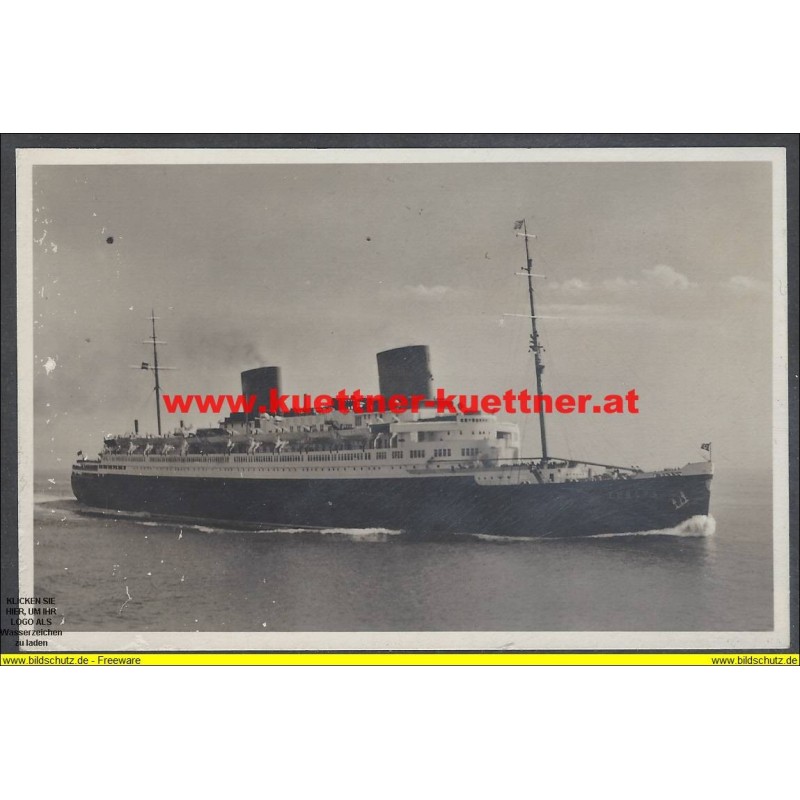 AK - Norddeutsche Lloyd - Turbinen-Schnelldampfer Europa (1937) AK - Norddeutsche Lloyd - Turbinen-Schnelldampfer Europa (1937)