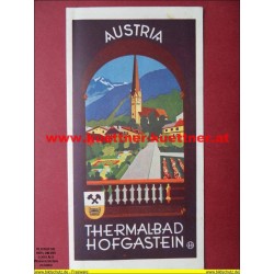 Prospekt - Thermalbad Hofgastein - 1937