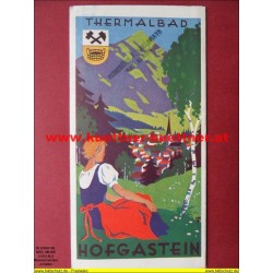 Prospekt - Thermalbad Hofgastein - 1937