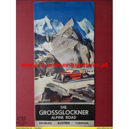 Prospekt - Grossglockner Alpine Road (30er Jahre)