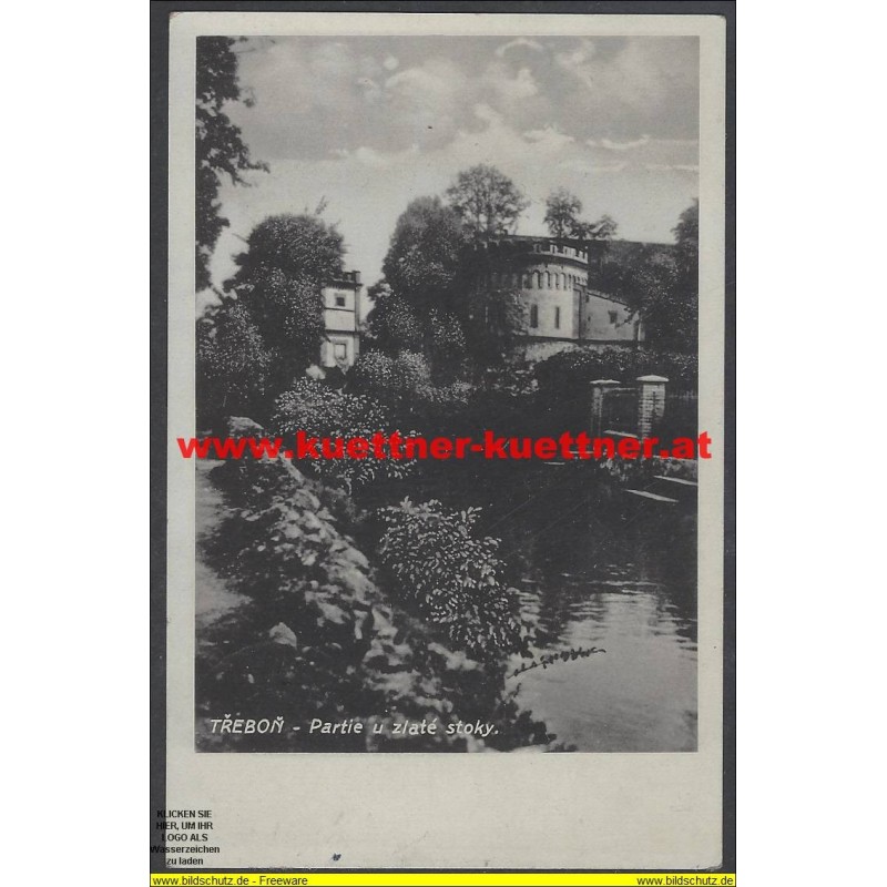 AK - Trebon - Partie u. zlate stoky
