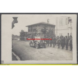 Kaiser Karl im Auto am 17.05.1917