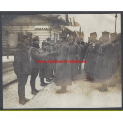 Kaiser Karl mit Prinz Zdenko v. Lobkowitz (13,5cm x 11cm)