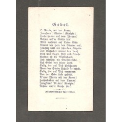 Andachtsbildchen - Andenken an Maria Wörth