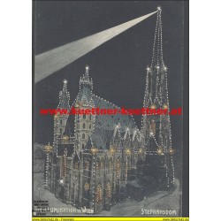 Wien, Illumination des Stephansdom