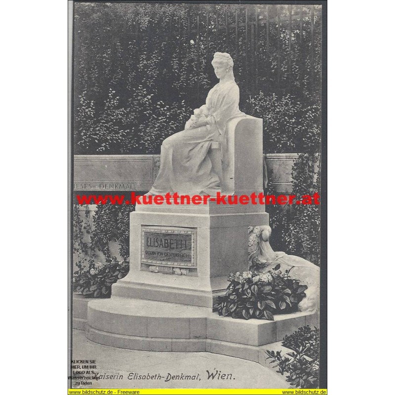 AK - Wien, Kaiserin Elisabeth-Denkmal