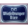 Werbetafel Wieselburger Bier