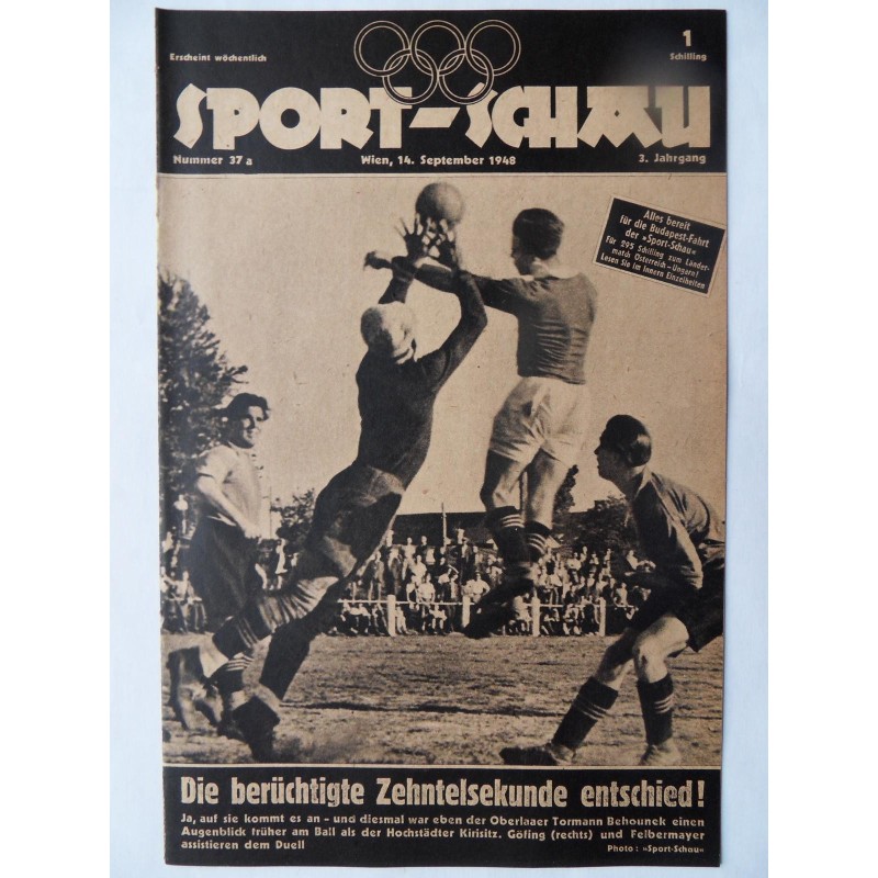 Sport-Schau Nr. 37a - 14. September 1948