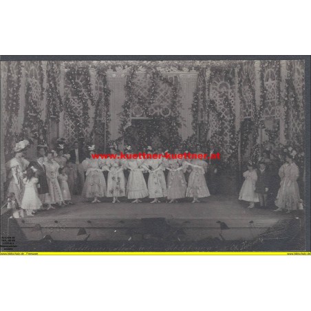 AK - Huldigungsfestspiel zu Schönbrunn (1908)