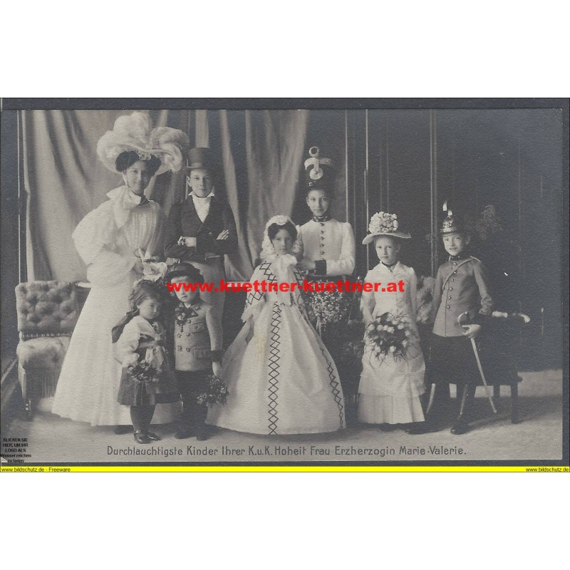 AK - Kinder Ihrer K.u.K. Hoheit Erzherzogin Marie Valerie AK - Kinder Ihrer K.u.K. Hoheit Erzherzogin Marie Valerie