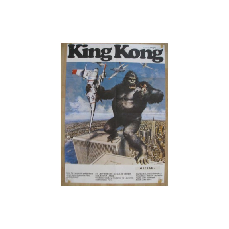 Filmplakat - King Kong mit Jeff Bridges