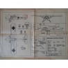 Alter Modellbauplan Verbindungsflugzeug Fieseler Fi-156-Storch