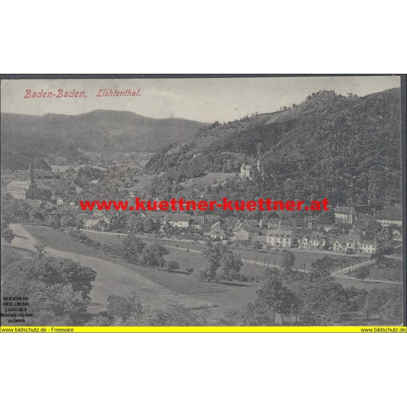 AK - Baden-Baden - Lichtenthal