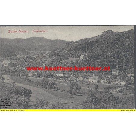 AK - Baden-Baden - Lichtenthal