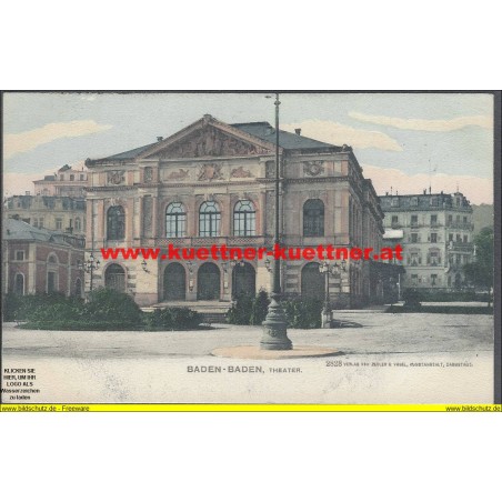 AK - Baden-Baden - Theater