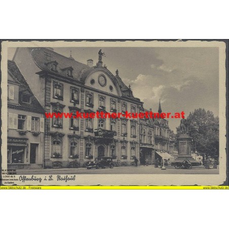 AK - Offenburg i. B. - Rathaus