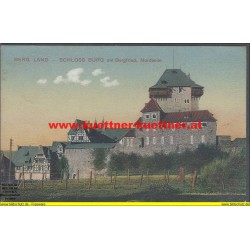 AK - Berg Land - Schloss Burg mit Bergfried, Nordseite (NW)