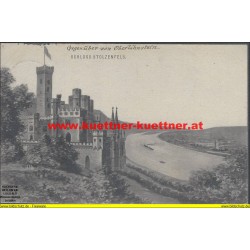 AK - Schloss Stolzenfels gegenüber von Oberlahnstein (RP)