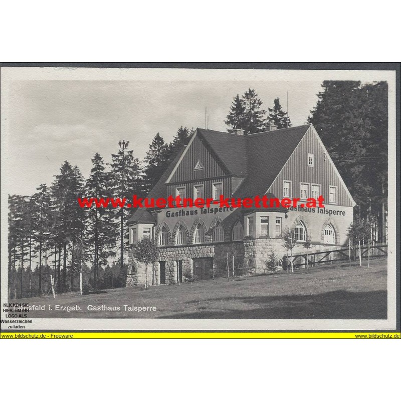 AK - Carlsfeld i. Erzgeb. - Gasthaus Talsperre