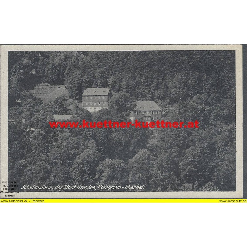 AK - Schullandheim der Stadt Dresden - Königstein-Ebenheit