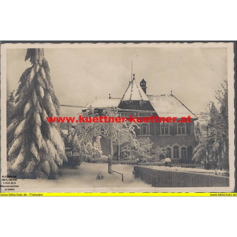 AK - Zinnwald i. Erzgeb. - Berggasthaus Zinnwaldbaude