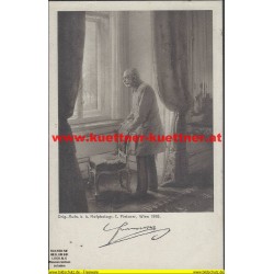 AK - Kaiser Franz Joseph I. - Offizielle Karte für Rotes Kreuz Nr. 550