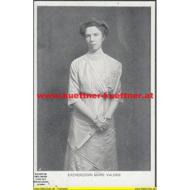 AK - Erzherzogin Marie Valerie (1868-1924) AK - Erzherzogin Marie Valerie (1868-1924)