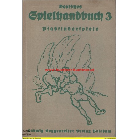 Deutsches Spielhandbuch 3 - Pfadfinderspiele