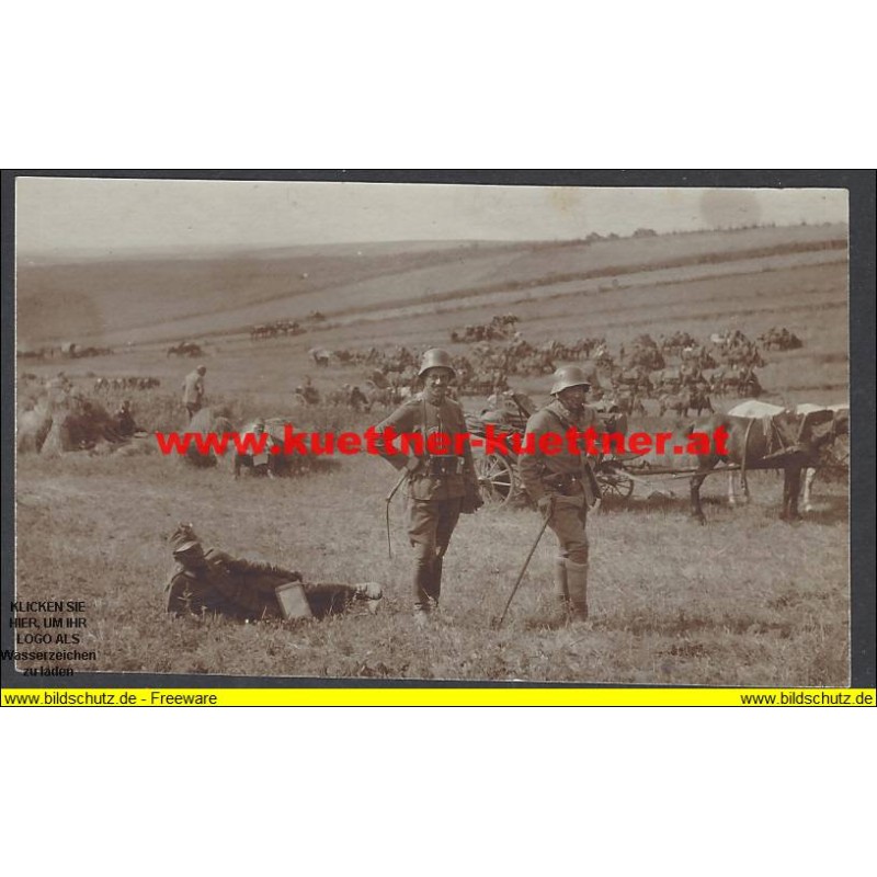 Das Sturmbaon vor Kuczurmik 1917 (Bukowina)