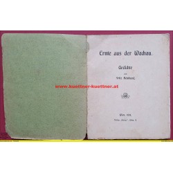Ernte aus der Wachau, Gedichte  Fritz Reinhard 1911 | Küttner& Küttner