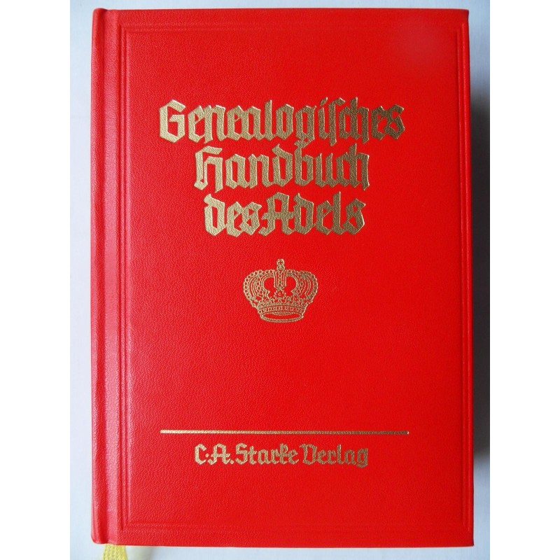 Geneaologisches Handbuch des Adels XV - 1997